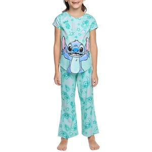 Stitch Girls 2-Piece Pajama Set Size 4 - Picture 1 of 5
