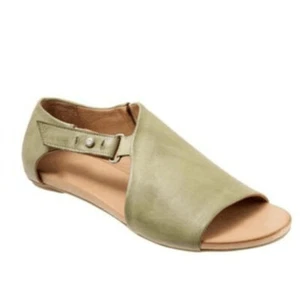 Zapatos de mujer verano moda ocio correas de cuero sandalias planas - Imagen 1 de 12
