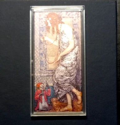 Lettland, Latvia Silver 5€ JANIS ROZENTALS. "THE PRINCESS AND THE MONKEY" - Image 1 of 4