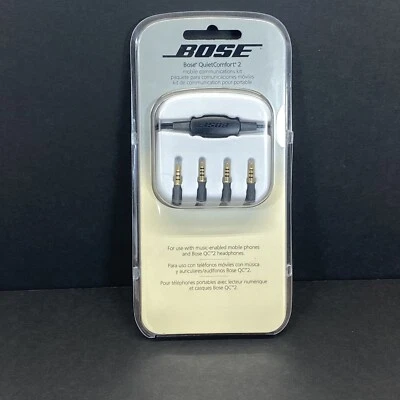 Kit de comunicaciones móviles Bose QuietComfort 2 adaptador para auriculares QC2 Foto 1 de 4