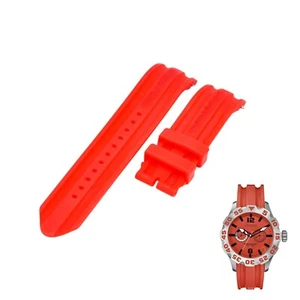 A16602G Uhrenarmband 22 mm rot Kautschuk für Nautica - Bild 1 von 7