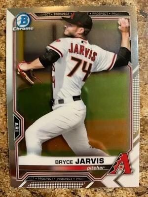 LOT OF 10 2021 Bowman Chrome Bryce Jarvis BCP-44 | Quantity Available! - Image 1 of 2