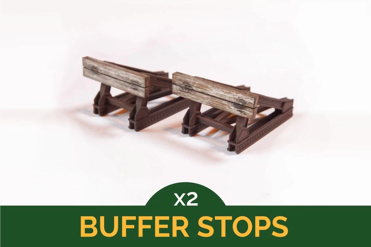 Tractor Model Railroad Track Buffer / Stop 4 Pcs HO Outland Models