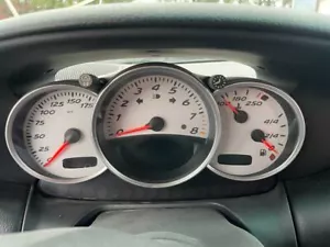 Speedometer Cluster S Model Black And Silver Fits 01 PORSCHE BOXSTER 194648 - Picture 1 of 8
