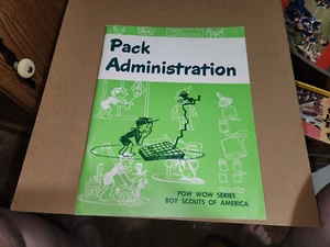 Boy Scouts America Pack Administration Pow Wow Series BSA 1963 Printing - Picture 1 of 1