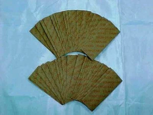 LOT 50 NEW QUARTER WRAPPERS ROLLS COIN TUBE 25 CENTS FLAT STYLE MADE IN THE USA - Picture 1 of 4