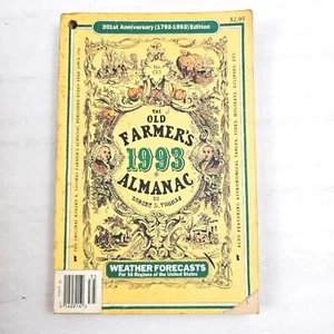The Old Farmers Almanac 1993 201st Anniversary Edition CCI - Picture 1 of 2
