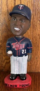 Delmon Young Bobblehead Minnesota Twins Baseball STH Vintage Red Base - Picture 1 of 3