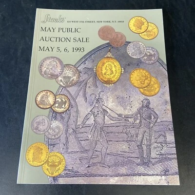 Stacks Coin Auction Catalog Public Auction Sale - 120 Pages May 1993 - Image 1 of 4