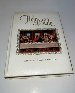 Colorful Holy Bible The Last Supper Edition Authorized King James Version 1985 - Picture 1 of 13