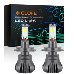 H7 Flashing White/Ice blue Switch COB LED DRL Bulbs For Honda Accord 2007-17 - Picture 1 of 8