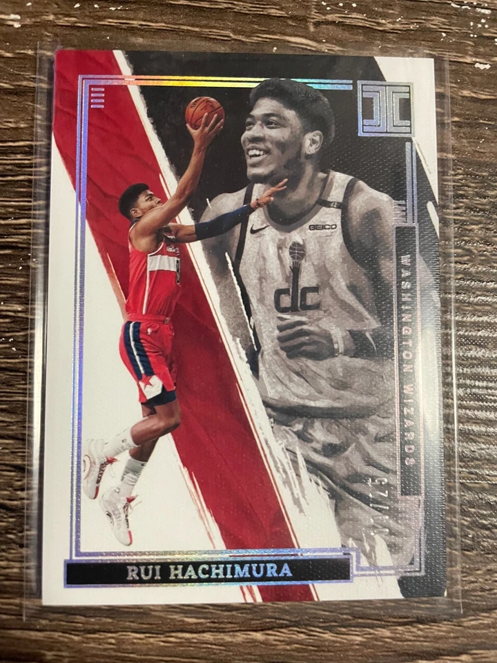 RUI HACHIMURA 2021-22 Panini Impeccable Holo Silver Rookie #09/25 - Image 1 of 1