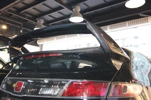Real Carbon Fiber rear spoiler with base fit for Honda 2010 Civic Euro-R FN2 - Picture 1 of 9