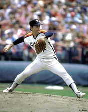 NOLAN RYAN HALL OF FAMER HOUSTON ASTROS IN ACTION COLOR 8x10 photo   