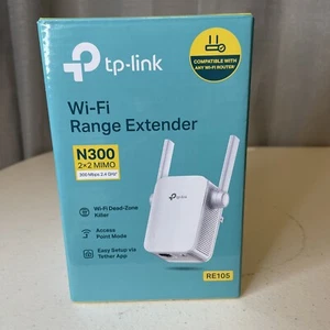 TP-LINK WiFi Range Extender N300 2x2 MIMO 300MBPS 2.4 GHz Wireless Router - Picture 1 of 6