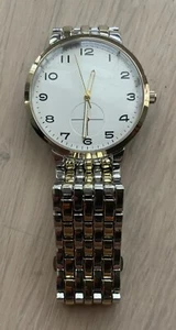 Men's Watch Stainless Steel Quartz Analog Waterproof Luxury New US SHIPPER - Picture 1 of 2
