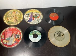 6 1/2" 78 RPM Picture Disc Record Guild Of America 1001, 1003 & 1004 Plus Extras - Picture 1 of 13