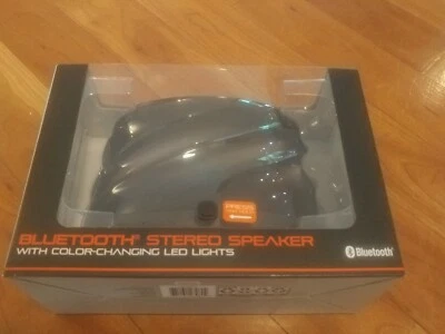 Blackweb Bluetooth Stereo Speakers With Color Changing LED Lights - Image 1 of 4