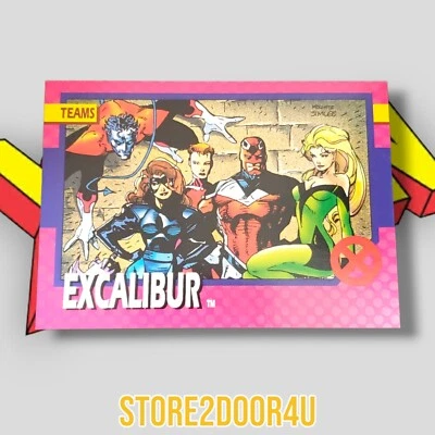 Excalibur X-Men Series 1 (Impel 1992) BASE Trading Card #75 - Image 1 of 2