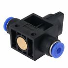 Pneumatic Ball Valve Manual Shut-Off Push In Fitting For Air Water Hose Tube Hq