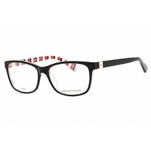 Kate Spade Women's Eyeglasses Black Plastic Rectangular Frame Calley 0807 00 - Picture 1 of 2