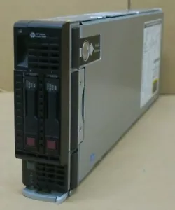 HP ProLiant BL460c G8 Blade Server 2x 6C E5-2630L 2GHz 32GB Ram 2x 300GB 15K HDD - Picture 1 of 4