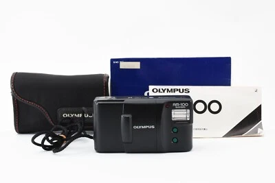 Tested MINT in Box] Olympus AM-100 QD 35mm Point & Shoot Film Camera JAPAN - Image 1 of 4
