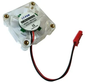 Bleu LED Mini Ventilateur de Refroidissement pour Raspberry Pi 4 Étuis, Clair - - Photo 1/2