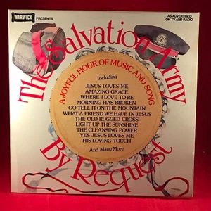 THE SALVATION ARMY By Request 1978 UK vinyl LP Staines Hendon Band Marches Hymns - Picture 1 of 4