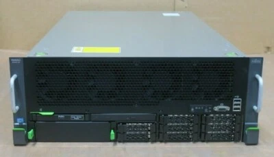 Fujitsu Primergy RX600 S6 4x 6C E7-4807 1.86GHz 256GB Ram 8x 2.5" Bays 4U Server - Image 1 of 3