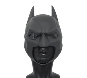 Batman Cosplay Mask Latex Full Mask Halloween Helmet The Dark Knight Party Props - Picture 1 of 3