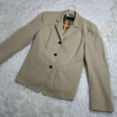 Chaqueta sastrería ETRO talla 42 beige Foto 1 de 4
