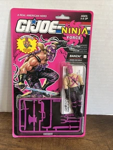 GI Joe Hasbro Ninja Force Banzai Rising Sun Ninja Hasbro 1992 READ - Picture 1 of 6