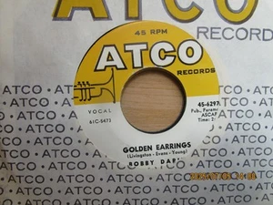 BOBBY DARIN=GOLDEN EARRINGS (AMERICAN) EX+ - Bild 1 von 1