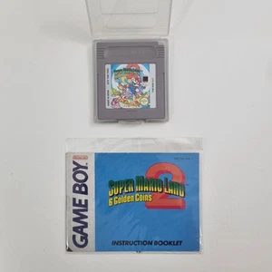 SUPER MARIO LAND 2 6 GOLDEN COINS Nintendo Gameboy Game TESTED & W/MANUAL & MORE - Picture 1 of 4
