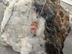 Colgante Clogau Galés Oro Rosa 9ct Persia Morganita Raro Gales - Imagen 1 de 11