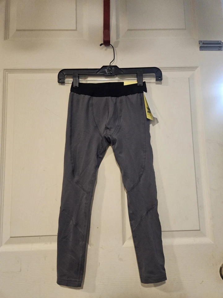 ALL IN MOTION YOUTH COLD WEATHER FITTED TIGHT: GRAY: NEW WITH TAGS: SIZE S (6/7) - Image 1 of 4