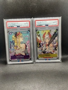 Black Maria & Yamato Illustration Box Vol. 2 SEQUENTIAL SET One Piece PSA 10 - Picture 1 of 1