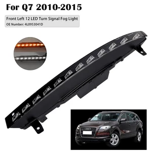 Front Left LED Turn Signal Fog Light 4L0953041D for Audi Sport Version Q7 10-15 - Picture 1 of 10