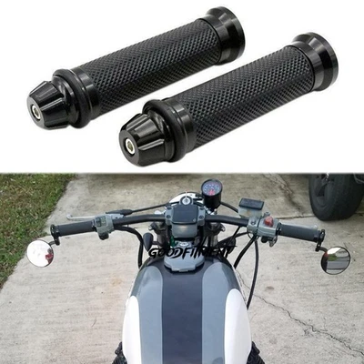 Empuñaduras manillar moto 7/8" para Honda CX500 CB500 CB550 CB650 750 CG125 Foto 1 de 4