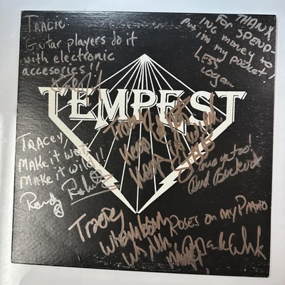 Self Titled Record Vinyl Tempest Moseka MR-8411 Autographed - Image 1 of 4