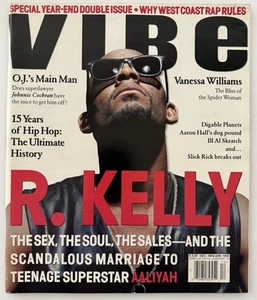 Vibe Magazine R Kelly OJ Simpson trial Dec 1994 Jan 1995 double issue newsstand - Imagen 1 de 12