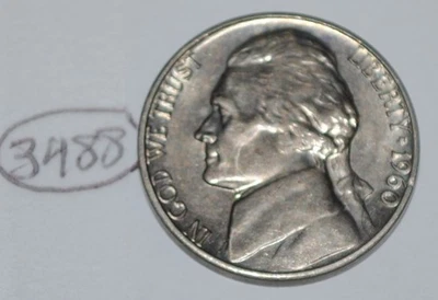 United States 5 Cents 1960 P Jefferson Nickel USA Lot #3488 - Image 1 of 2