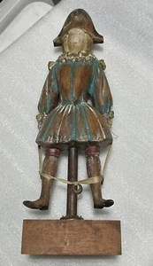 Sarreid Ltd Italian Folk Art Court Jester Victorian Figure 20” Carved Man Boy - Picture 1 of 12