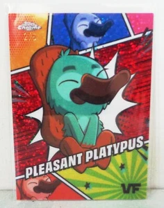 VeeFriends Topps Chrome 2025 Manga #MSS-87 Pleasant Platypus RED Refractor 2/5 - Picture 1 of 3