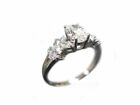 1.65Ct White Oval Cut CZ Engagement Wedding Ring Solid 925 Sterling Silver