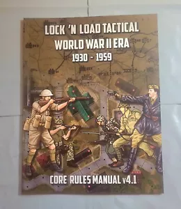 Lock 'N Load Tactical WWII Era Core Rules Version 4.1 Wargame Free Shipping - Picture 1 of 2