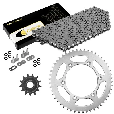 Kit de cadena de transmisión y piñones de junta tórica para Yamaha WR250F 2007-2017 Foto 1 de 4