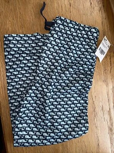 Vineyard Vines Girls Lounge Pants Girls 6-7 Blue Teal Whale PJ Pajama Bottoms - Picture 1 of 4