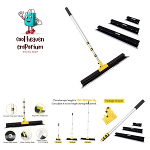 Set di lame per scrematura per cartongesso, lama per scrematura 0"+24"+32" con manico di prolunga S... - Foto 1 di 7